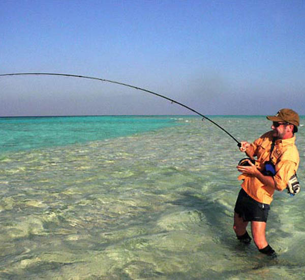 Fliegenfischen auf den Flats